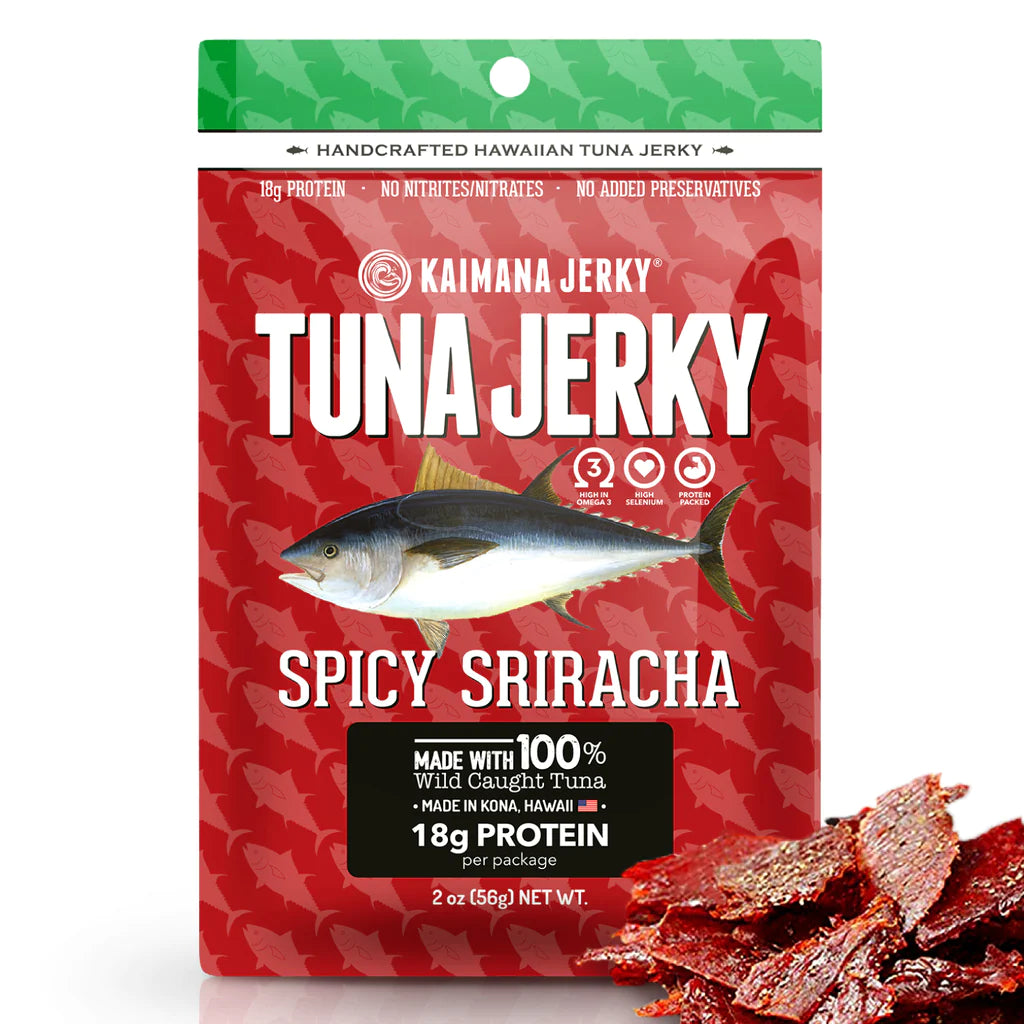 Kaimana Tuna Jerky - Spicy Sriracha 2oz