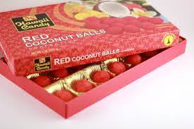 Red Coconut Balls 6oz.