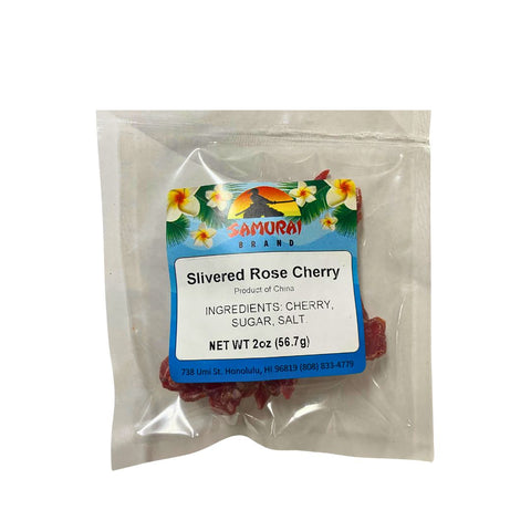 Slivered Rose Cherry 2oz
