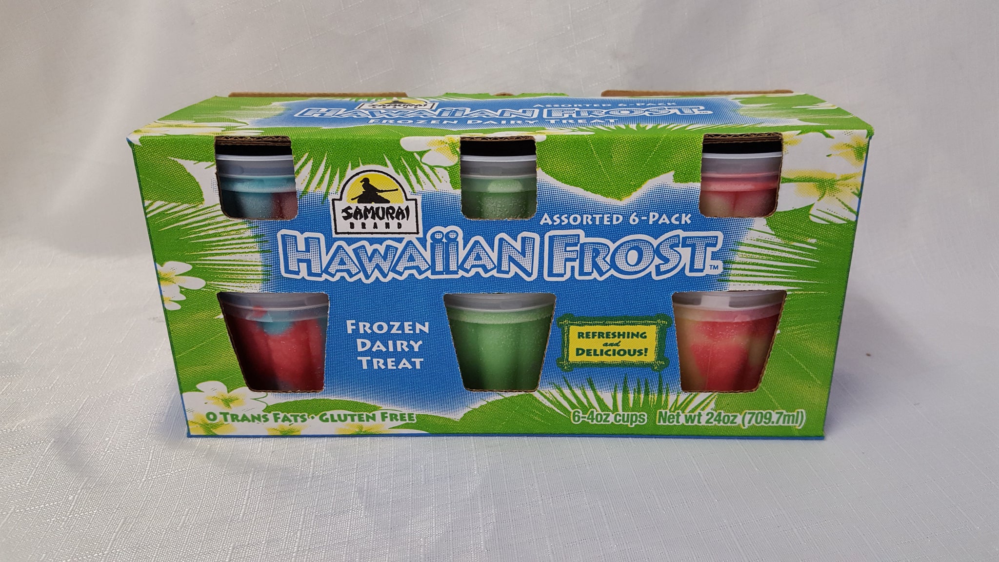 Hawaiian Frost Cups, 6-pk Blue