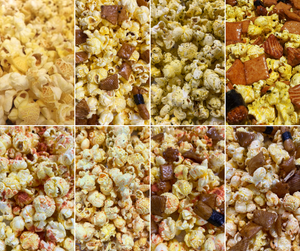 Fresh Buttered Popcorn, assorted flavors